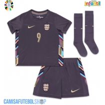 Camisa de time de futebol Inglaterra Harry Kane #9 Replicas 2º Equipamento Infantil Europeu 2024 Manga Curta (+ Calças curtas)